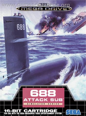 Cover 688 Attack Sub for Genesis - Mega Drive